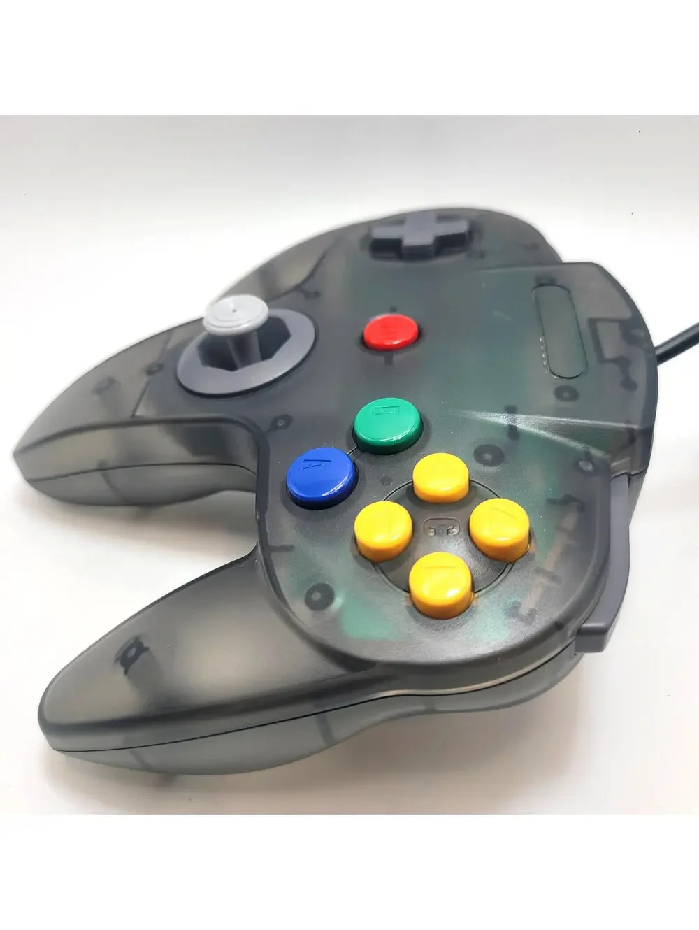 Nintendo 64 Wired Controller for N64 - TeknoGame® - Smoke Black - NEW IN BOX!